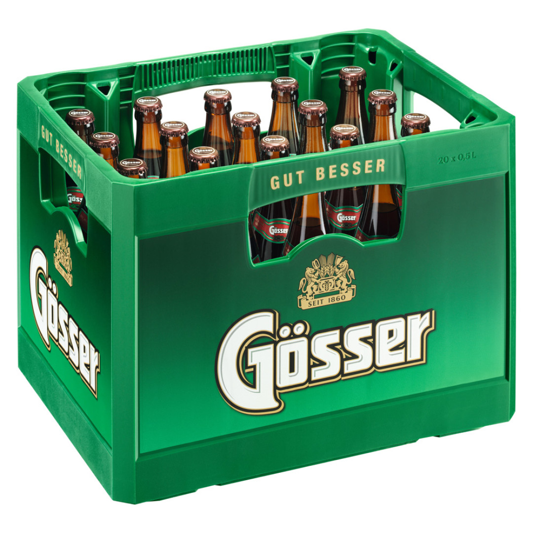 Gösser Dunkel 0 5 lt x 20 Fl Shopping Südsteiermark